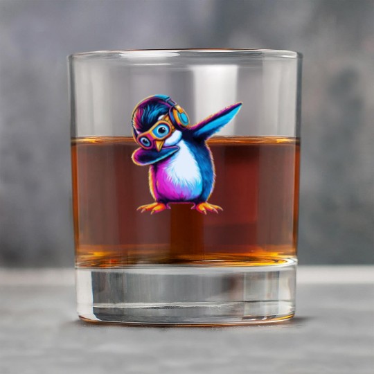 Dabbing Penguin - Hilarious Rock Glasses for Dab Enthusiast