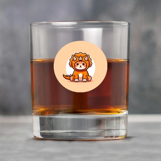 Cat in Stegosaurus Costume Rock Glasses