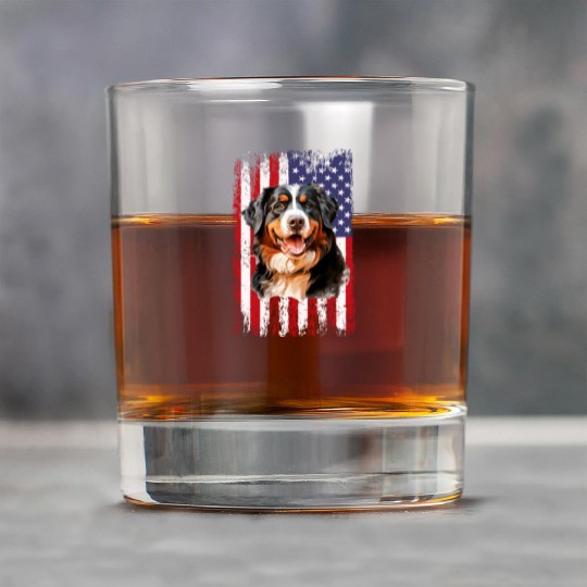 bernese mountain dog Rock Glasses
