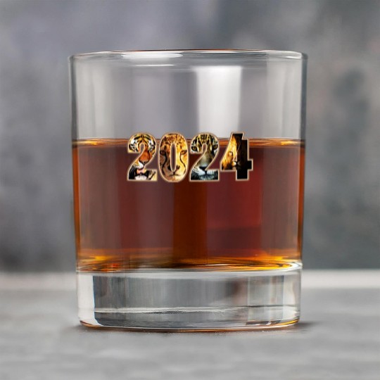 2024 TIGER CHEETAH JAGUAR LION DESIGN Rock Glasses