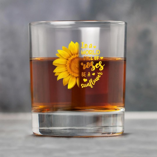 SUNFLOWER Rock Glasses
