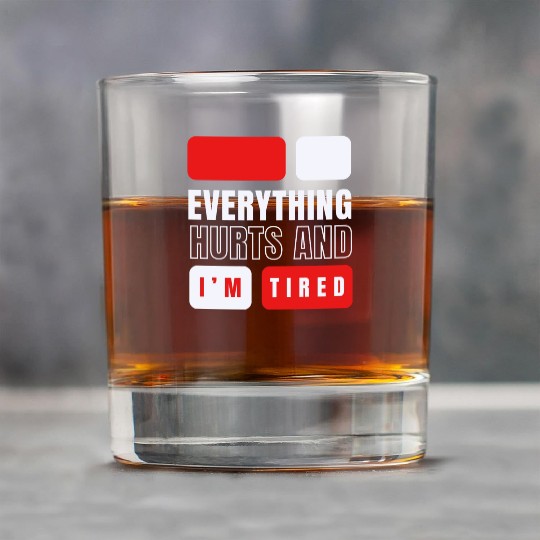 Everything hurts and i'm tired Rock Glasses