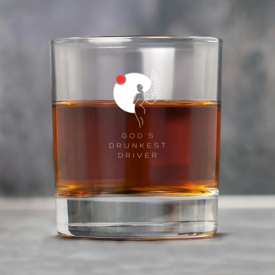 God's Drunkest Driver Rock Glasses