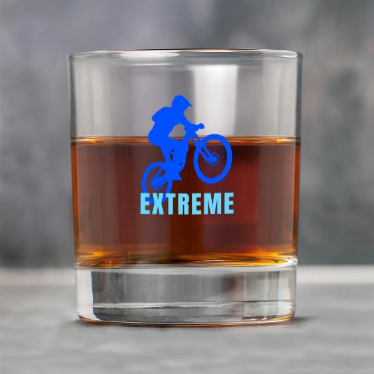 Mountain Bike (blue and light blue design) Rock Glasses