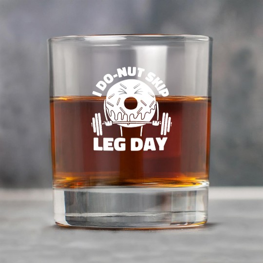 Fitness Donut Funny Donut Gym Rock Glasses