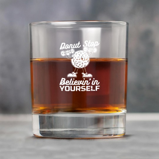 Fitness Donut Funny Donut Gym Rock Glasses