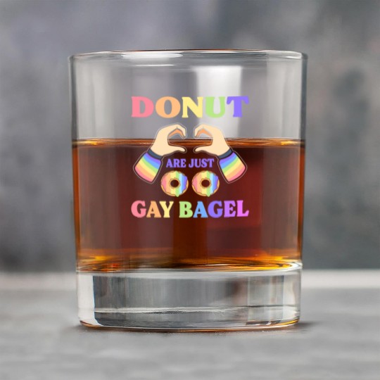 Donuts Are Just Gay Bagel LGBT Rock Glasses