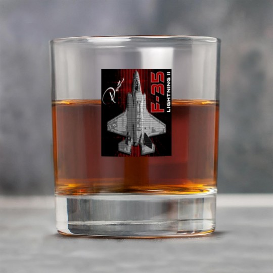 Lockheed Martin F-35 Lightning II Rock Glasses