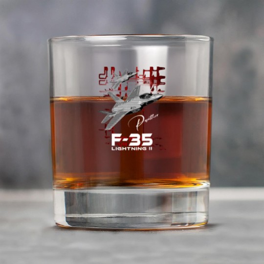 Lockheed Martin F-35 Lightning II Rock Glasses