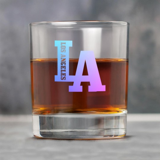 Los Angeles California LA Gift Rock Glasses