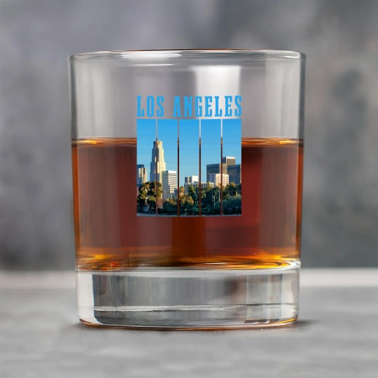 Los Angeles California LA Gift Rock Glasses