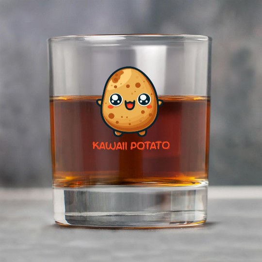 Cute kawaii potato Rock Glasses