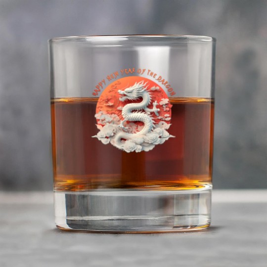 Fantasy Dragon: Happy New Year of the Dragon! Rock Glasses