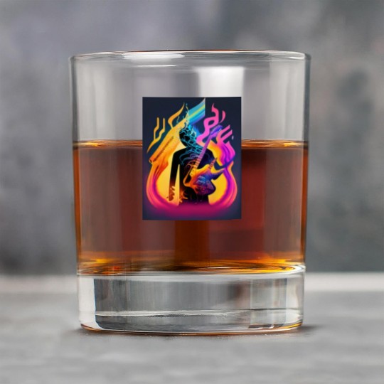 Dance Through Spectrum Immerse in Color and sound Rock Glasses