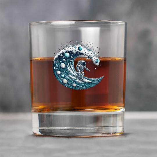 Surfing Astronaut Rock Glasses