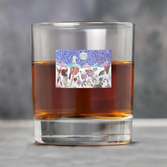 The Nutcracker Christmas Candy Land Rock Glasses