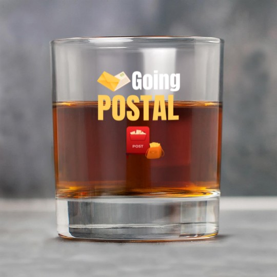 Going Postal Funny Worker Postman Mailman Letter Rock Glasses