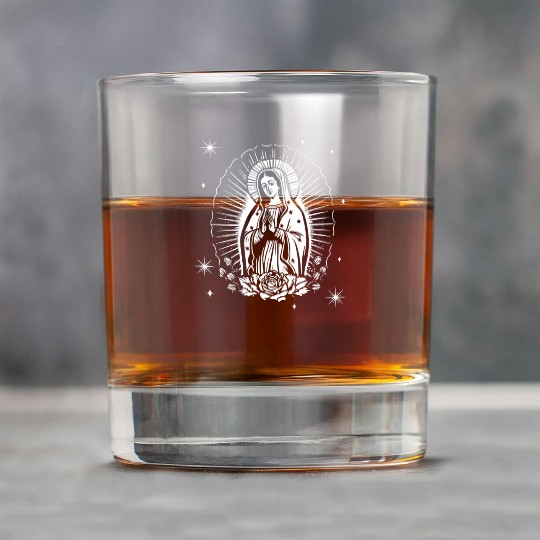 Virgen de guadalupe Rock Glasses