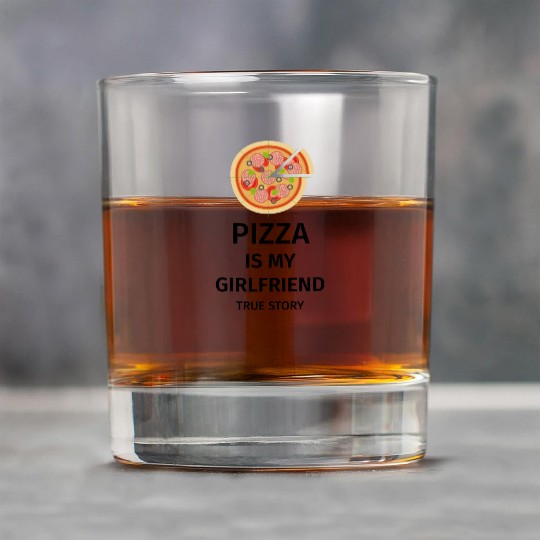 PIZZA is my Boyfriend - Girlfriend True Story Rock Glasses