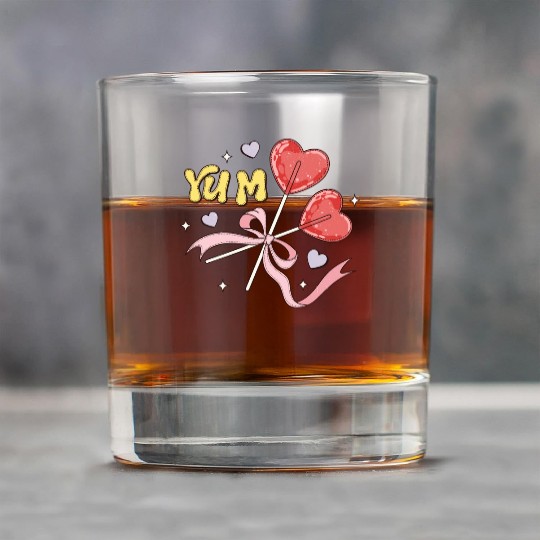Valentine's Day Heart Lollipop Rock Glasses