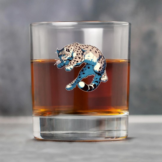 Snow Leopard Leopard White Leopard Rock Glasses