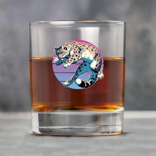 Snow Leopard Leopard White Leopard Rock Glasses