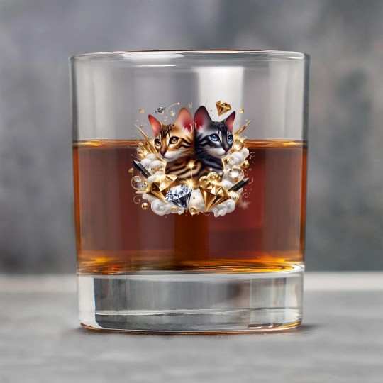 Fabulous Bengal Kittens Rock Glasses