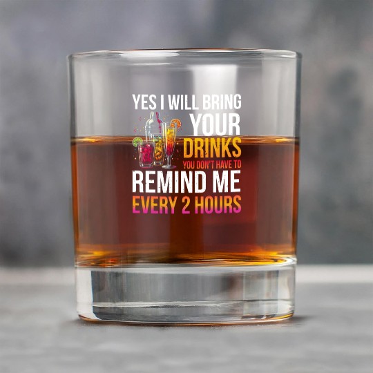 Bartender funny Bartending Rock Glasses
