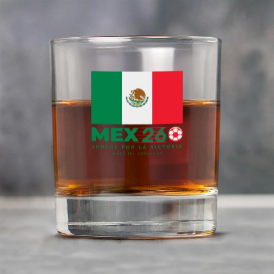 Mexico World Cup 2026 Rock Glasses Soccer