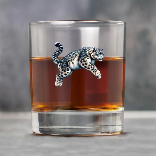 Snow Leopard Leopard White Leopard Rock Glasses