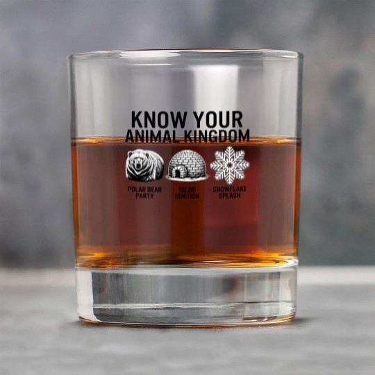 Winter Rock Glasses, Know Your Animal Kingdom Polar Bear