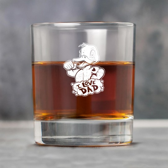 Duck Goose Geese I Love Dad Rock Glasses
