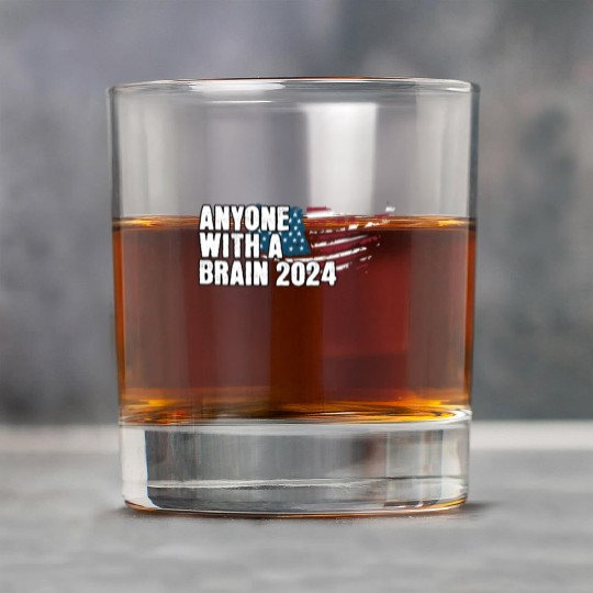 2024 Brain Vote Democracy Anti-Trump Rock Glasses