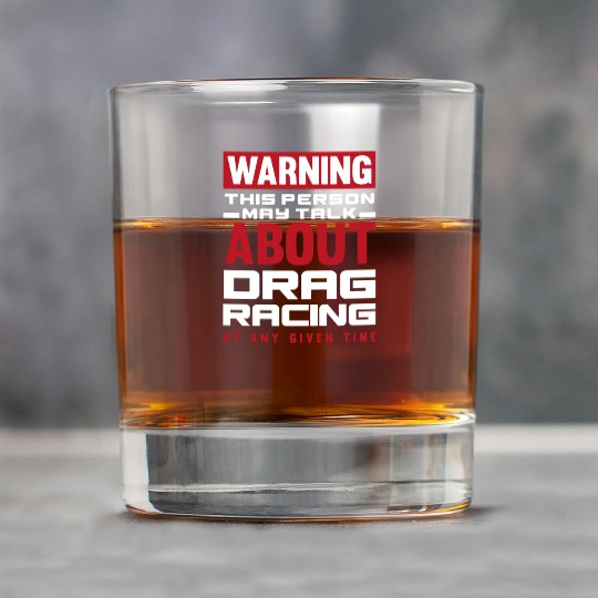 Funny Drag Race Drag Racing Gift Rock Glasses