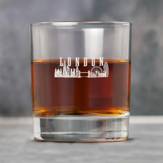 London England UK Souvenir Gift Rock Glasses