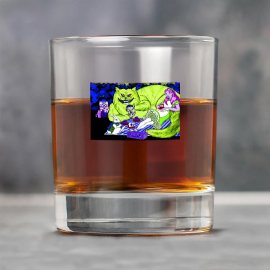 Alice in Picnic land Black (Light Version) Rock Glasses