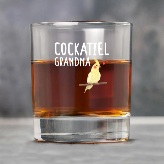 Cockatiel Grandma Bird Whisperer Cockatoo Rock Glasses