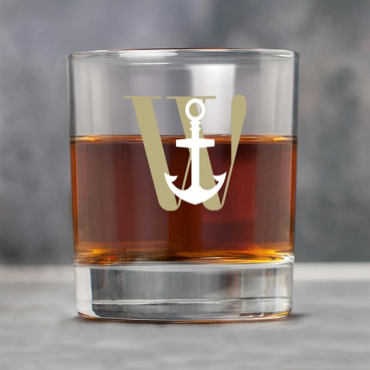 Wanchor W Anchor Essential,Hunter, pirate, ship Rock Glasses