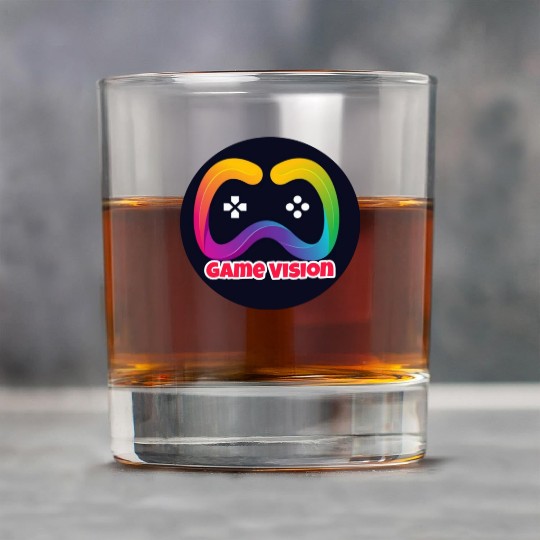 Game Vision Official YouTube Channel Logo Rock Glasses