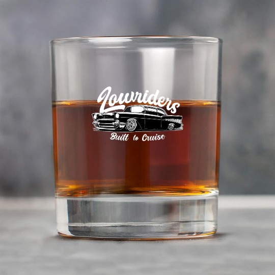 Built to Cruise - Classic Lowrider Tribute Rock Glasses