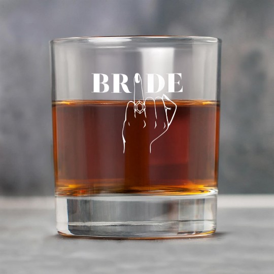 Bride Ring Finger Wedding Rock Glasses