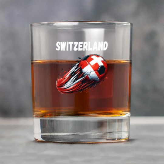 Switzerland Footballgraphic illustrationsoccer mot Rock Glasses