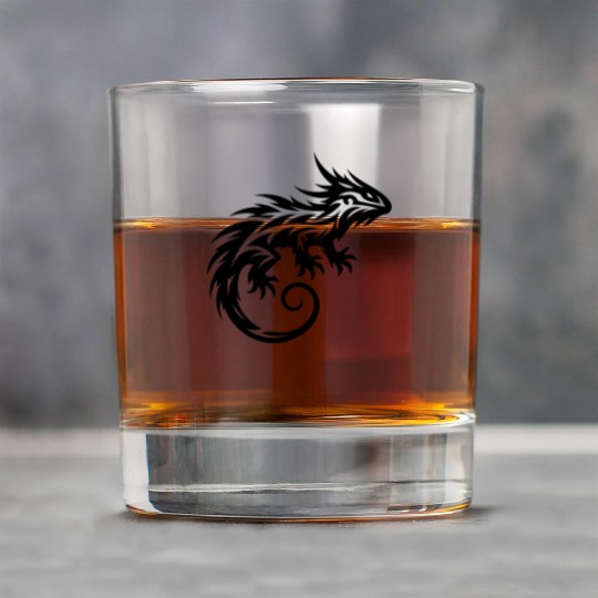 Shaggy Bearded Dragon Tribal Dragon Tattoo Rock Glasses