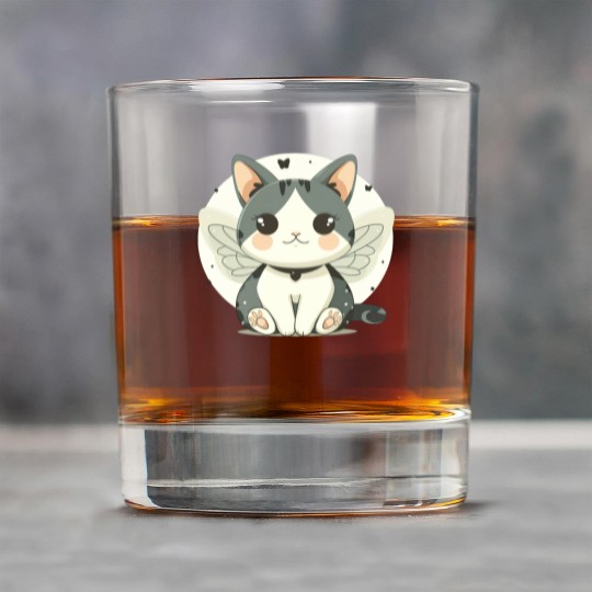 Kawaii Cat-Butterfly Rock Glasses