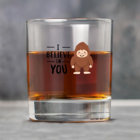 Believe in Bigfoot!"  D83C DF32 D83D DC63 Rock Glasses