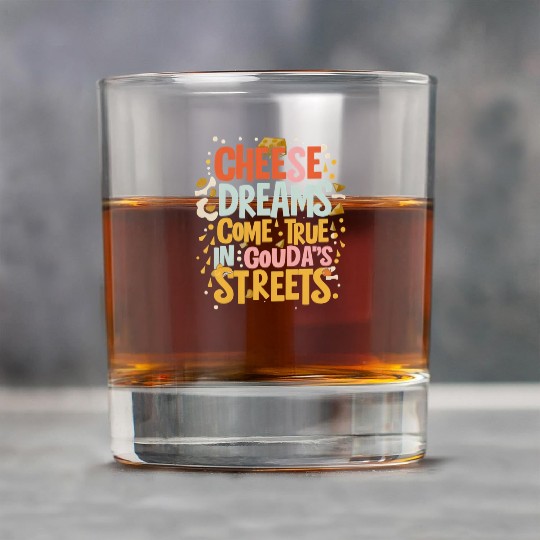 Gouda s Streets Where Cheese Dreams Come Alive Rock Glasses