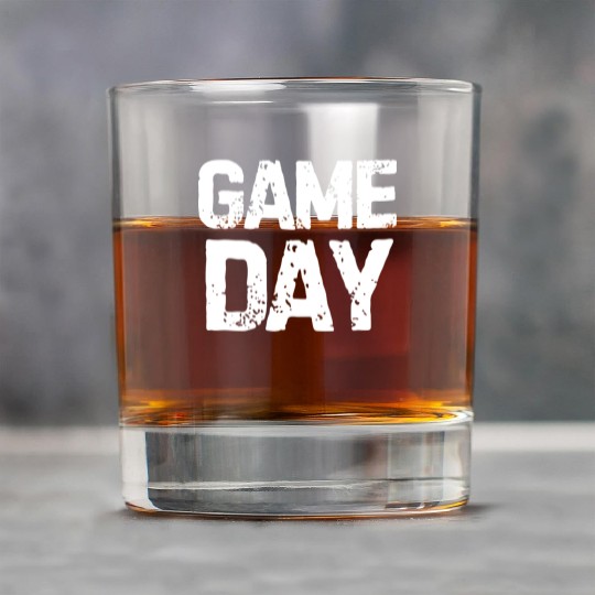 GAME DAY Rock Glasses
