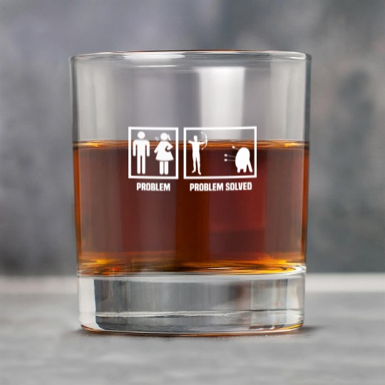 Funny Archery Archer Problem Rock Glasses