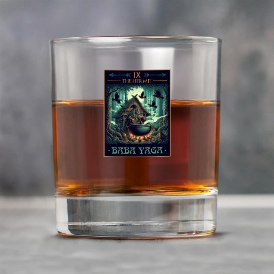 Baba Yaga The Hermit Tarot Card Pagan Witch Rock Glasses
