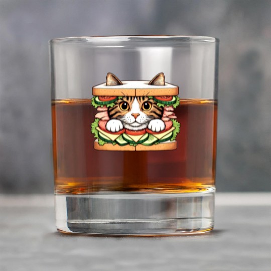 Sandwich Kitty Rock Glasses